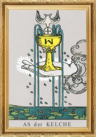 Tarotkarte As der Kelche