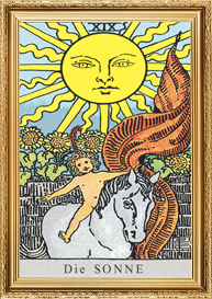 Tarotkarte XIX Die Sonne