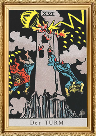 Tarotkare XVI Der Turm